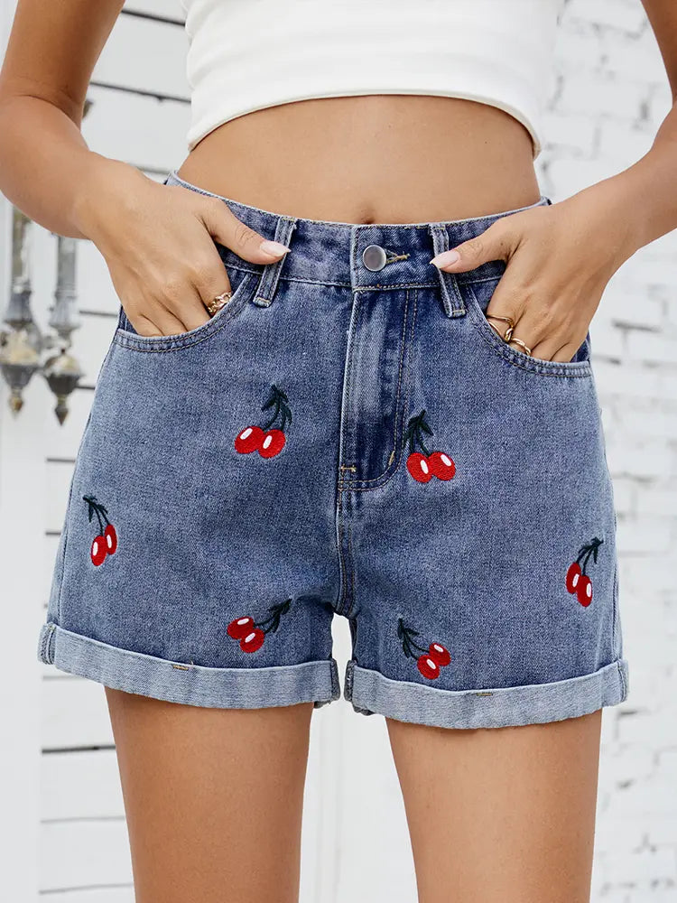 Denim Shorts Image